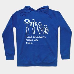 Stickman / Head, shoulders, knees and toes... Hoodie